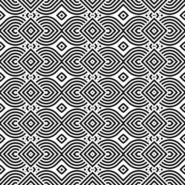 kesintisiz tek renkli geometrik desen tasarım