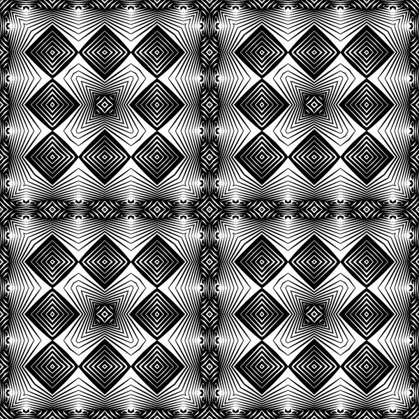 kesintisiz tek renkli geometrik desen tasarım