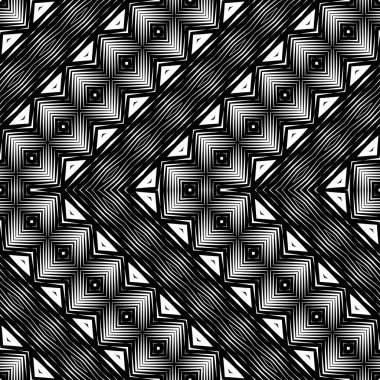 Sorunsuz tek renkli zikzak desen tasarım