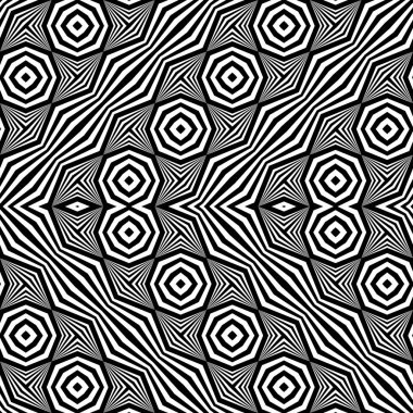 Sorunsuz tek renkli zikzak desen tasarım