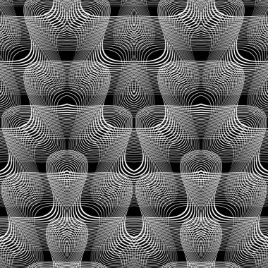 kesintisiz tek renkli ızgara desen tasarım