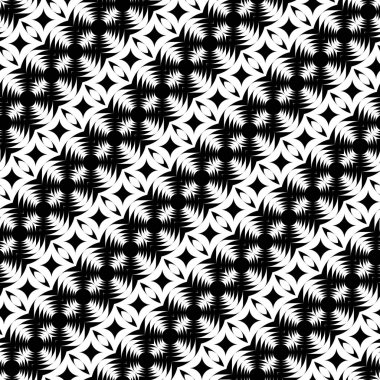 kesintisiz tek renkli dekoratif desen tasarım