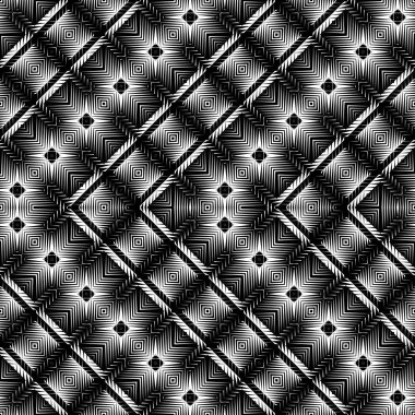 Sorunsuz tek renkli zikzak desen tasarım