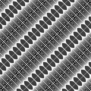 kesintisiz tek renkli dekoratif desen tasarım