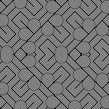 Sorunsuz tek renkli zikzak desen tasarım