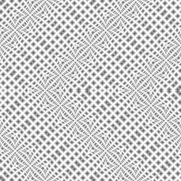 Diseño de patrón de zigzag deformado sin costuras — Vector de stock