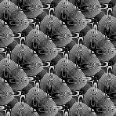 kesintisiz tek renkli ızgara desen tasarım