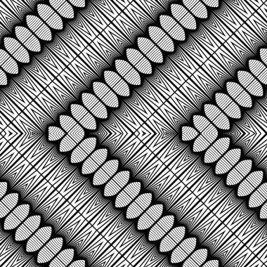 Sorunsuz tek renkli zikzak desen tasarım