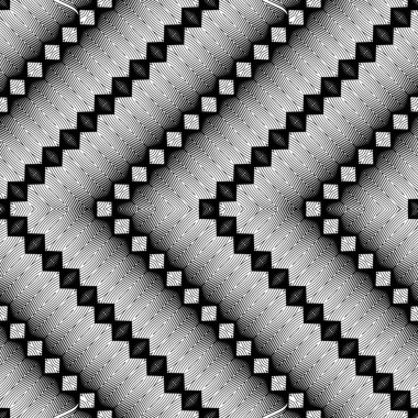 Sorunsuz tek renkli zikzak desen tasarım