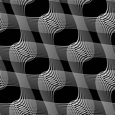 Sorunsuz tek renkli sallanan desen tasarım