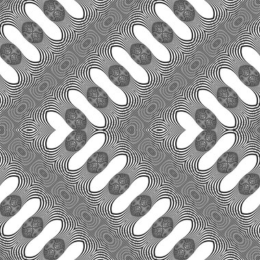 kesintisiz tek renkli dantel desen tasarım