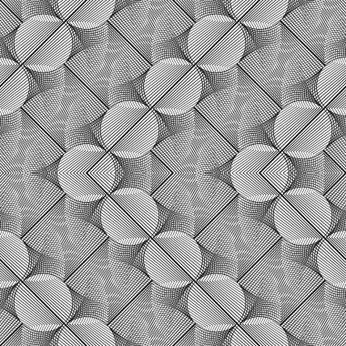 kesintisiz tek renkli ızgara desen tasarım