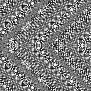 Sorunsuz tek renkli zikzak desen tasarım