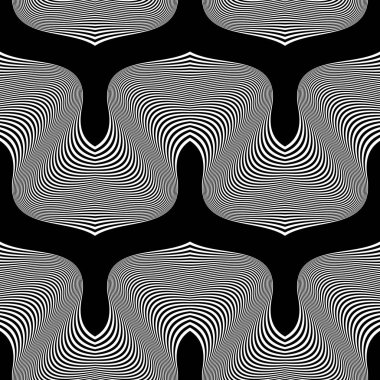 Sorunsuz tek renkli sallanan desen tasarım