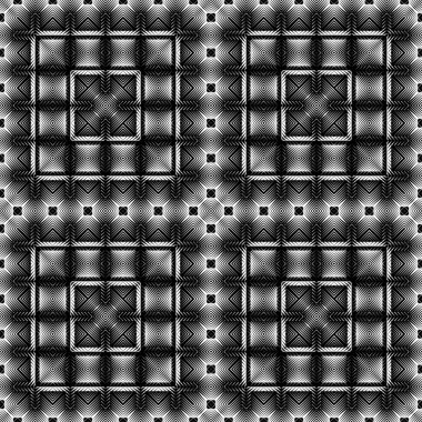 Sorunsuz tek renkli kare desen tasarım