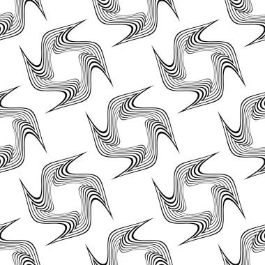 Sorunsuz tek renkli girdap desen tasarım