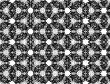 kesintisiz tek renkli geometrik desen tasarım