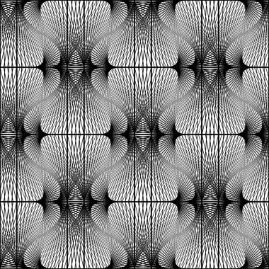 kesintisiz tek renkli dekoratif desen tasarım