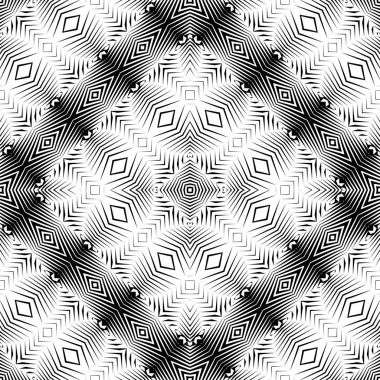 kesintisiz tek renkli dekoratif desen tasarım