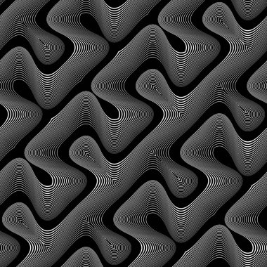 Sorunsuz tek renkli sallanan desen tasarım