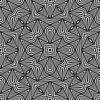 kesintisiz tek renkli dekoratif desen tasarım