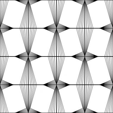 kesintisiz tek renkli geometrik desen tasarım
