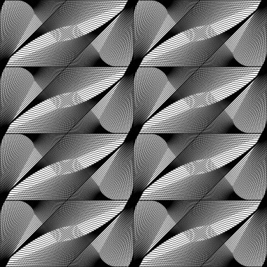 Sorunsuz tek renkli sallanan desen tasarım