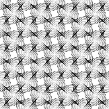 kesintisiz tek renkli dekoratif desen tasarım