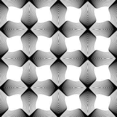 kesintisiz tek renkli dekoratif desen tasarım