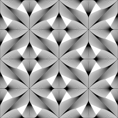 kesintisiz tek renkli dekoratif desen tasarım