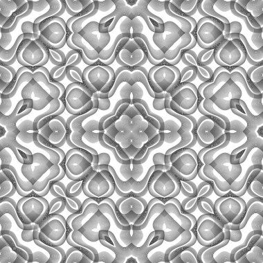 kesintisiz tek renkli dantel desen tasarım