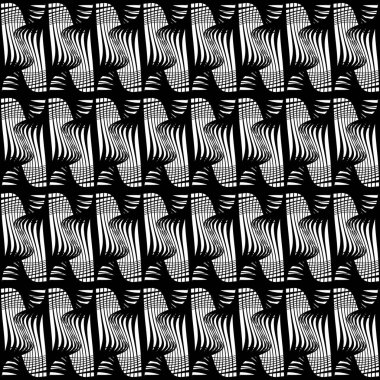 kesintisiz tek renkli dekoratif desen tasarım