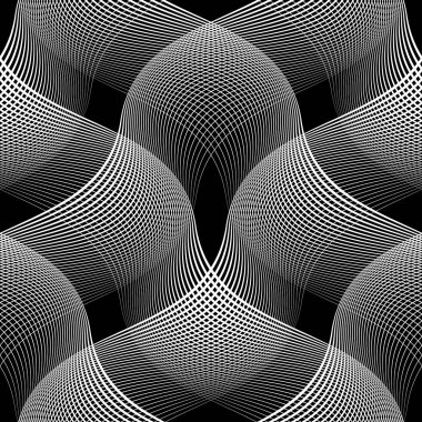 Sorunsuz tek renkli sallanan desen tasarım