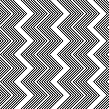 Sorunsuz tek renkli zikzak desen tasarım