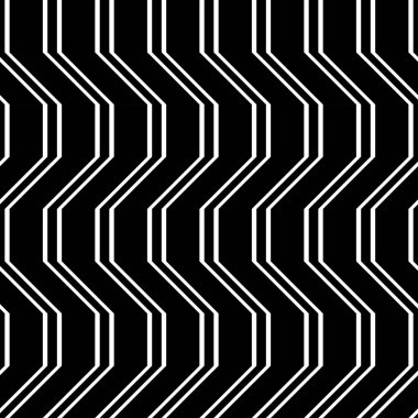 Sorunsuz tek renkli zikzak desen tasarım