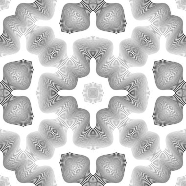 kesintisiz tek renkli dantel desen tasarım