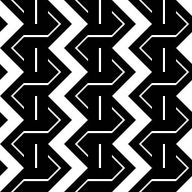 Sorunsuz tek renkli zikzak desen tasarım