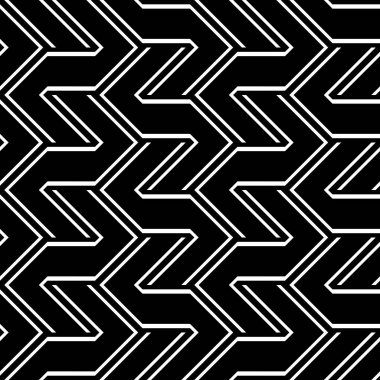 Sorunsuz tek renkli zikzak desen tasarım