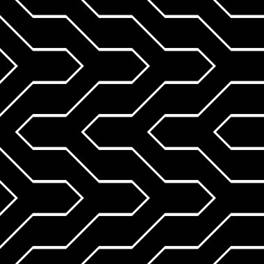 Sorunsuz tek renkli zikzak desen tasarım