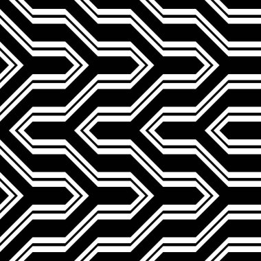 Sorunsuz tek renkli zikzak desen tasarım