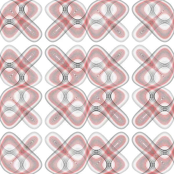 Design modello ondulante colorato senza soluzione di continuità — Vettoriale Stock