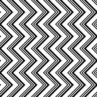 Sorunsuz tek renkli zikzak desen tasarım