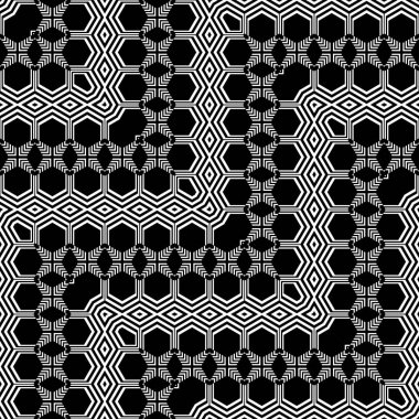 Sorunsuz tek renkli zikzak desen tasarım