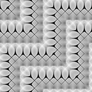 kesintisiz tek renkli dantel desen tasarım