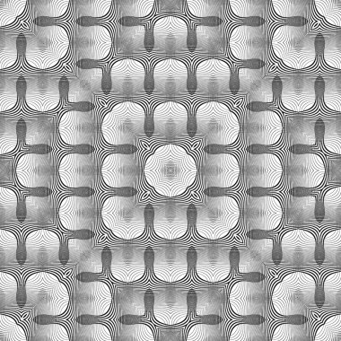 Sorunsuz tek renkli sallanan desen tasarım