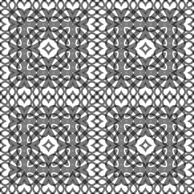 kesintisiz tek renkli dantel desen tasarım