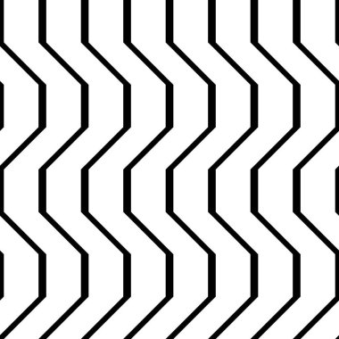 Sorunsuz tek renkli zikzak desen tasarım