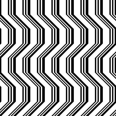 Sorunsuz tek renkli zikzak desen tasarım