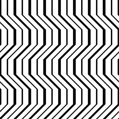 Sorunsuz tek renkli zikzak desen tasarım