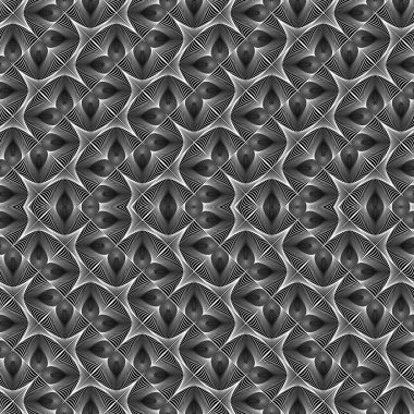 kesintisiz tek renkli dekoratif desen tasarım